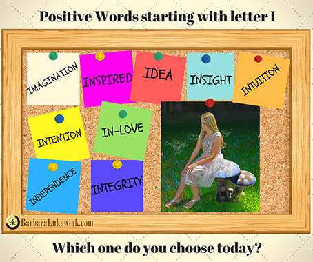 Positive Words starting with letter I